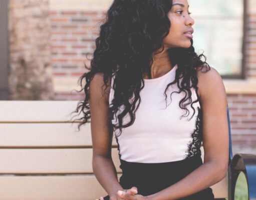 Maria Jackson Gives Large Bags With Essentials to the Poor in New York